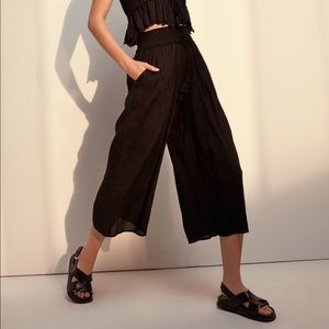 Aritzia - Wilfred La Bohème Nanterre Pants BLACK